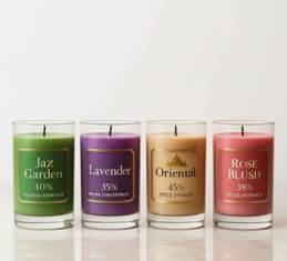 glass candles image 2