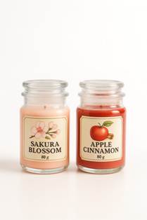 glass candles image 3